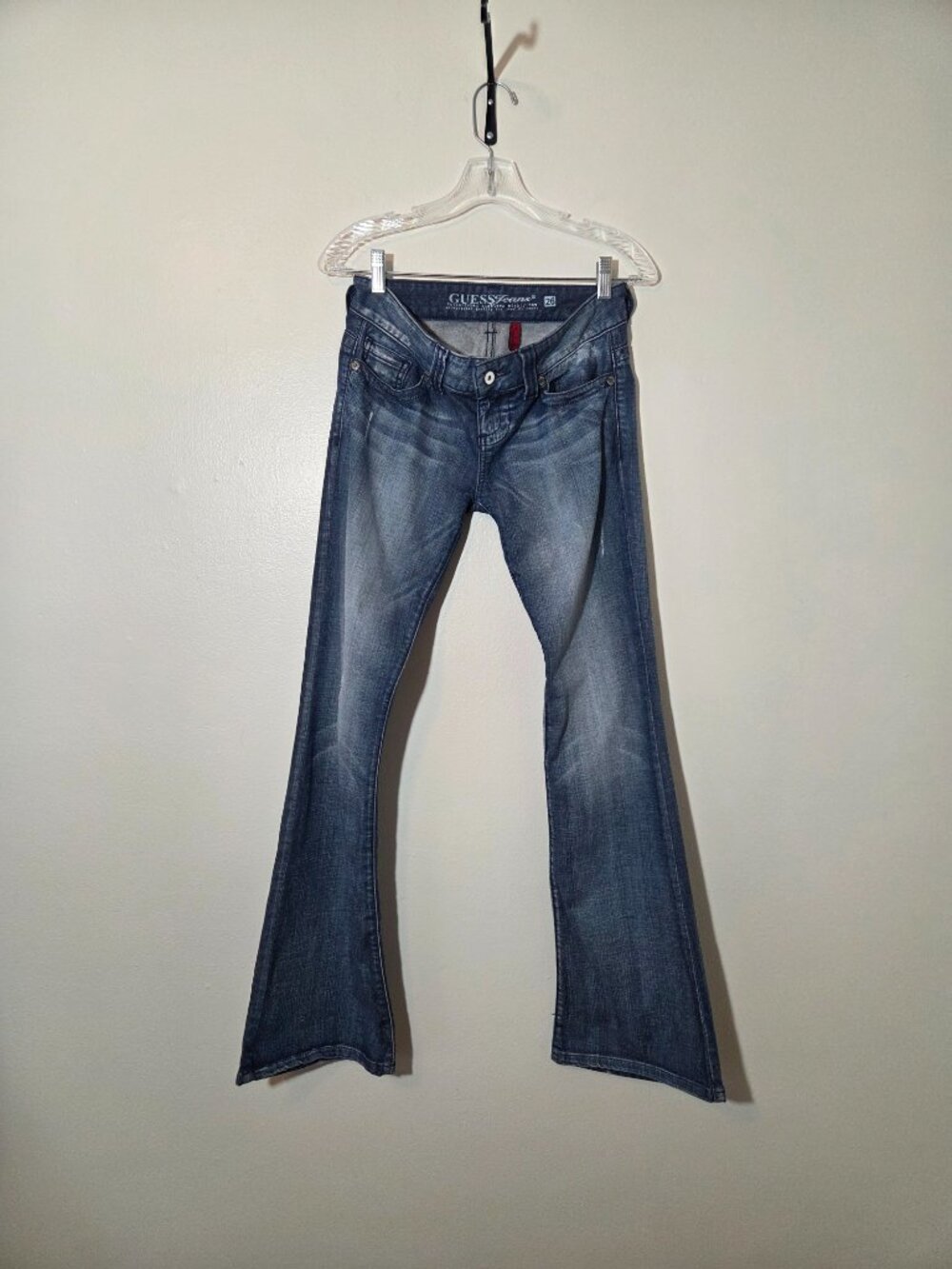 Guess Vintage Y2K Bootcut Low Rise Distressed Jeans